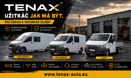 Komunální a servisní vozidla TENAX